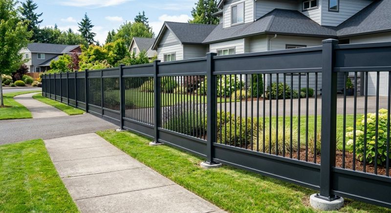Steel Fence Construction in Pearland, TX
